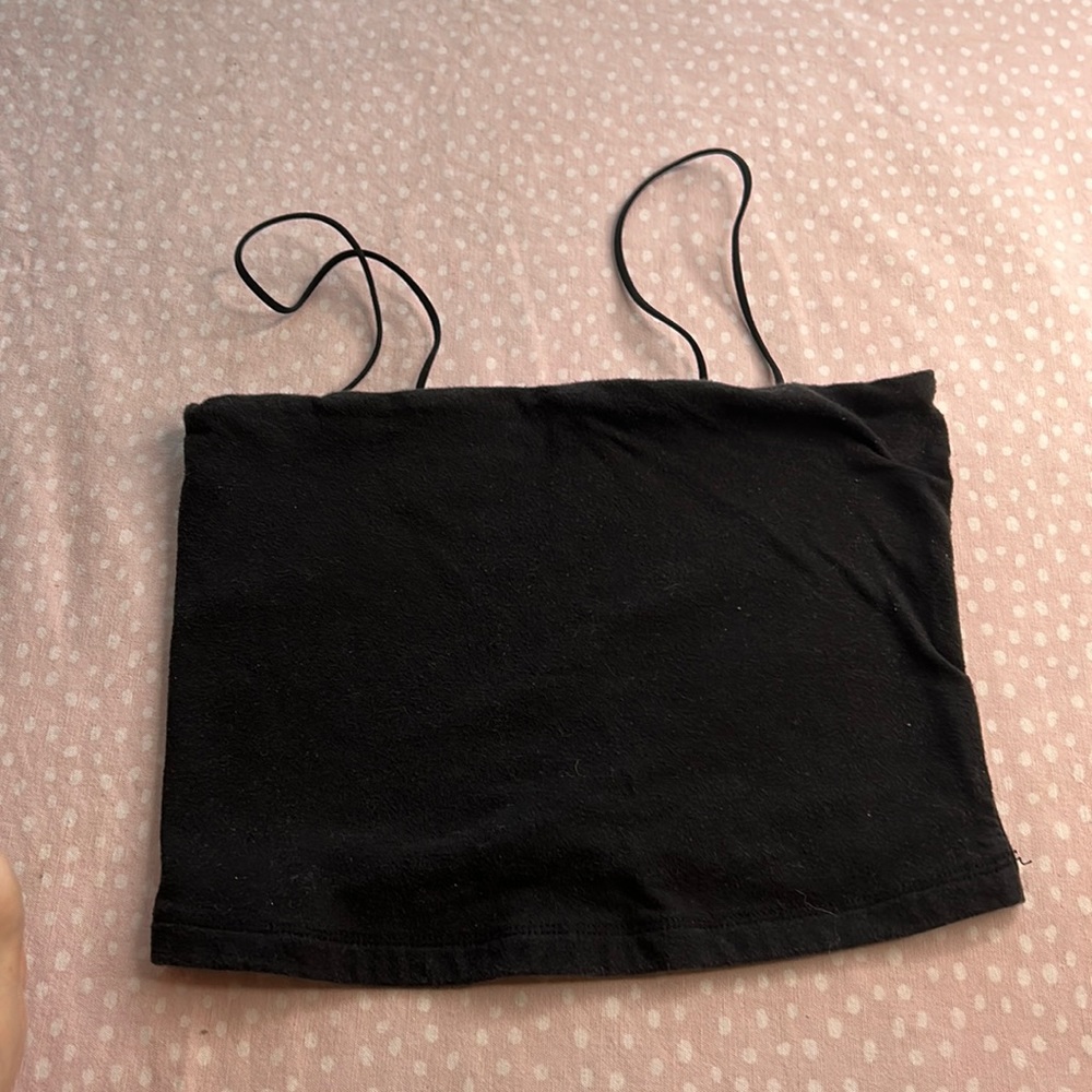 Aeropostale Black Bungee Cami